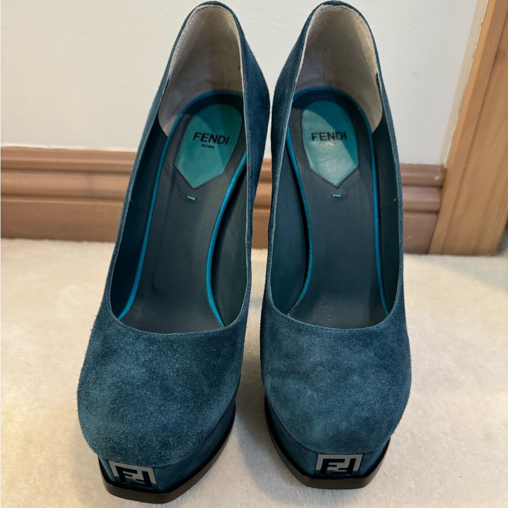 Fendi Suede Heels
